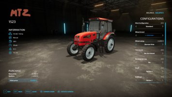 Belarus MTZ 1523 FS22