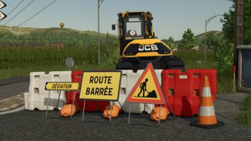 French Temporary Marking v1.5.0.0 FS25 French Temporary Marking v1.5.0.0 FS25