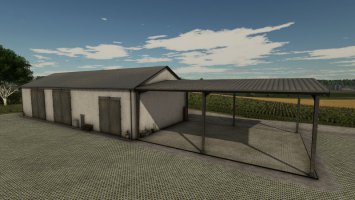 Garage With Shed
