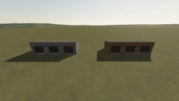 garaż ze zmienioną teksturą