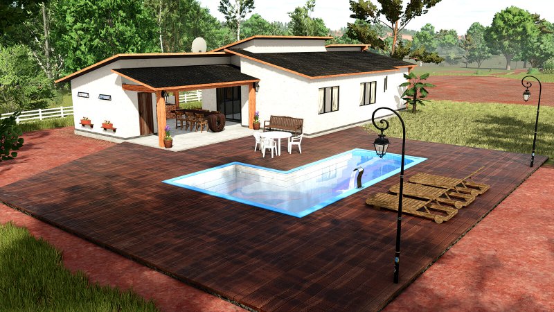 Haus Mit Pool FS25
