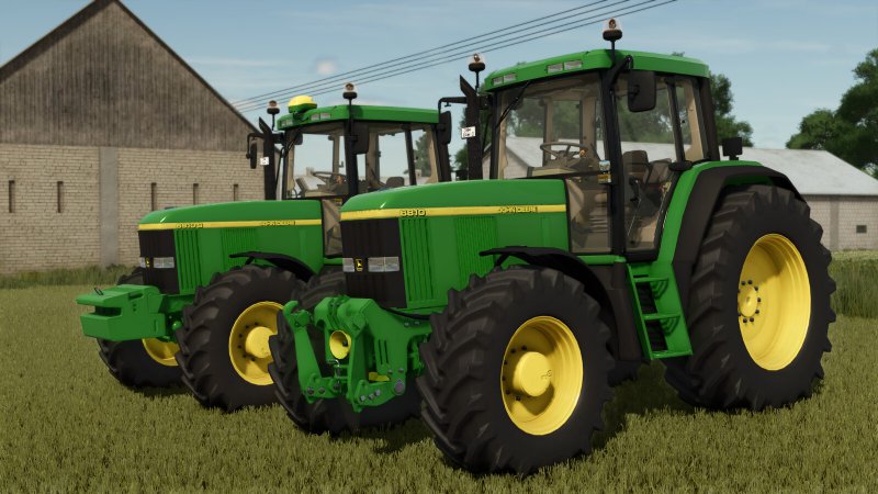John Deere 6010 Series FS25