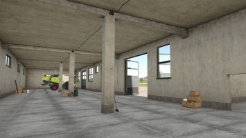 Große U-Förmige Garage FS25