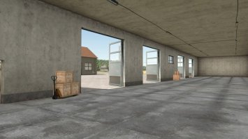 Große U-Förmige Garage FS25