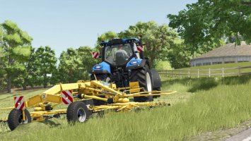 New Holland tedders and windrowers FS25
