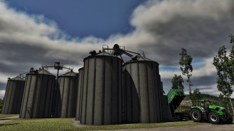 Old Silo Bins FS25