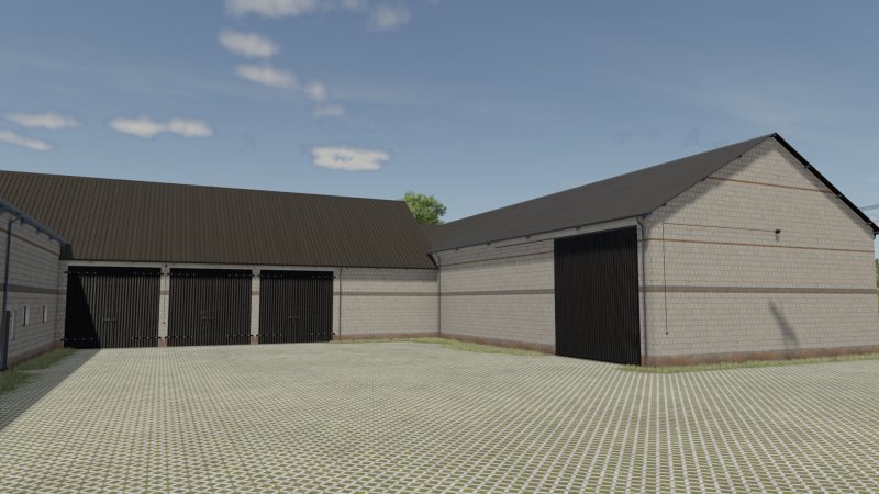 Polish Building With Cows FS25