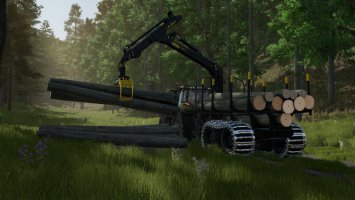 Ponsse Forwarder Trailer FS25