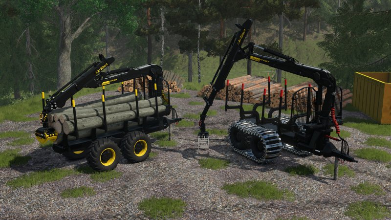 Ponsse Forwarder Trailer FS25