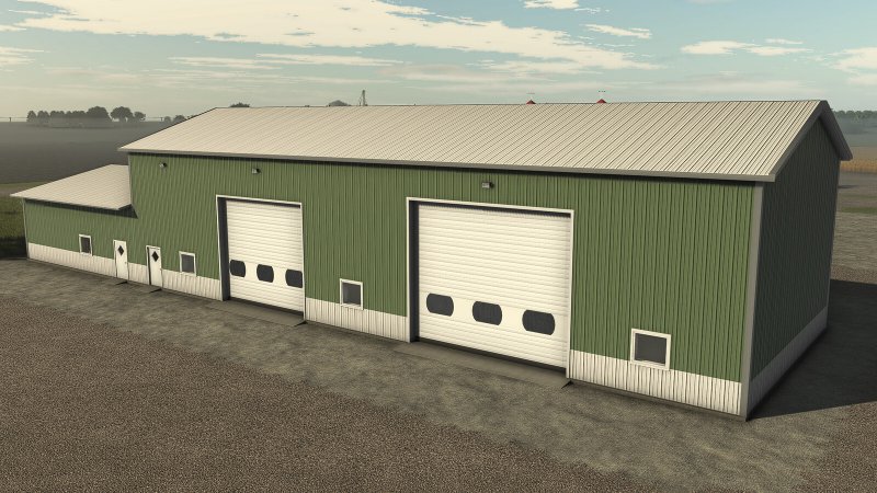 Schuppen Mit Büro FS25