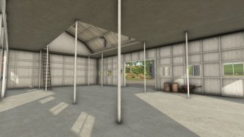 Wooden Open Barn FS25