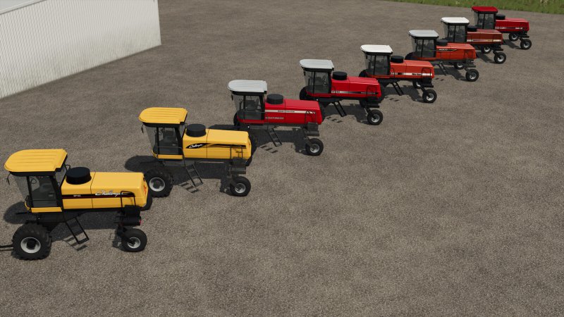 AGCO Swather Pack v1.1.0.0 FS25