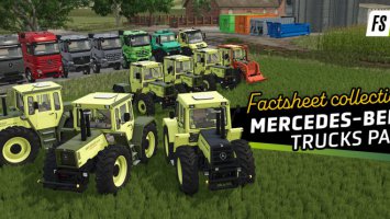 FS25 Mercedes-Benz Trucks Pack DLC