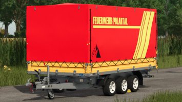 MAN TGE TSF-W Truck & Stema Trius Firefighter Trailer v1.0 FS25
