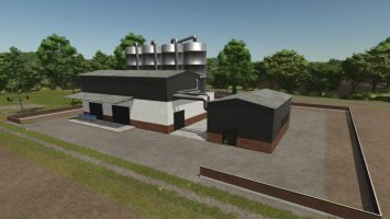 Moderne Zuckerfabrik