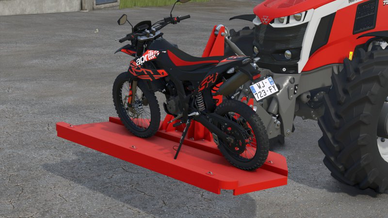 Motorrad Transportplattform FS25