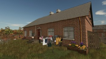 Old post german house FS25