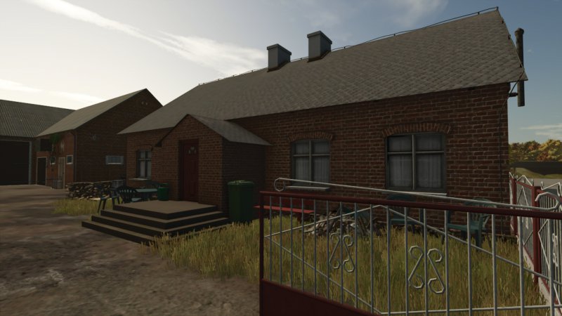 Old post german house FS25