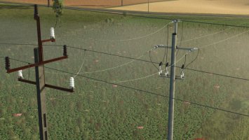 Polish Power Poles Pack (Prefab) v1.0.0.1 FS25