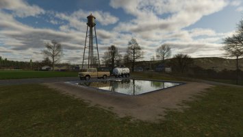 Auffangbecken Für Regenwasser Und Schnee