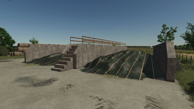 Doppeltes Bunkersilo FS25