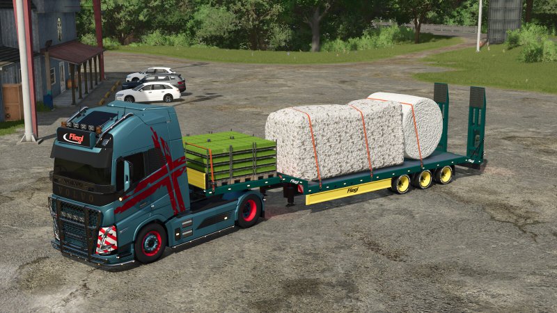 Fliegl SDS Lowloader Pack FS25