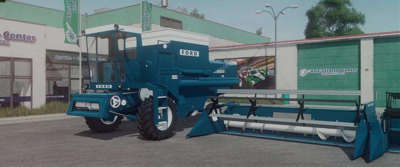 Ford 642 Combine & Headers FS25