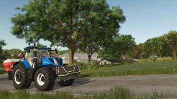 Homemade front weight pack