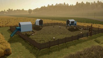 Modern Coop Chicken Husbandry FS25