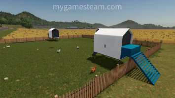Modern Coop Chicken Husbandry FS25