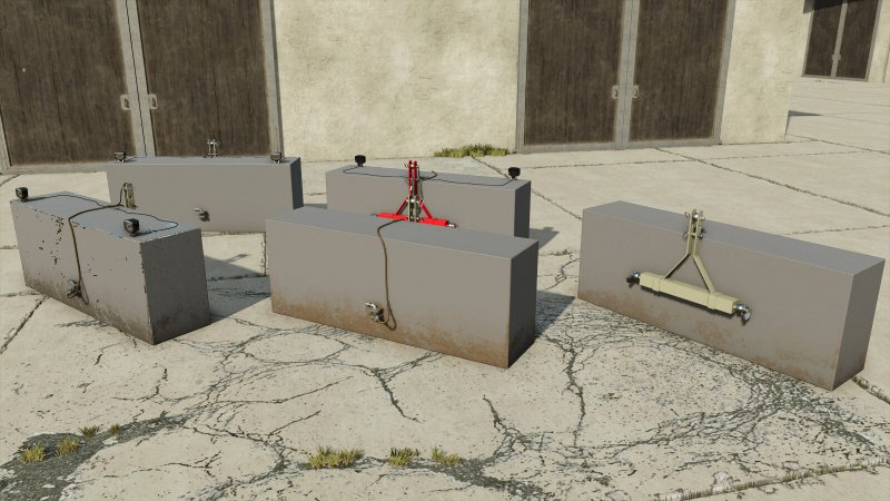 Silogewicht 2000kg FS25