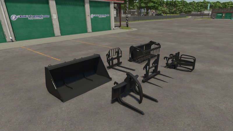 Telehandler Tools With Camera FS25