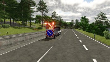 Verkehrssicherungsanhänger