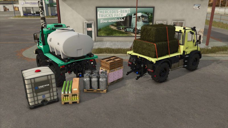 Unimog Beds Pack FS25
