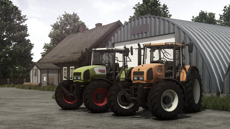 CLAAS / Renault Ares 836 RZ (Rust Edition)