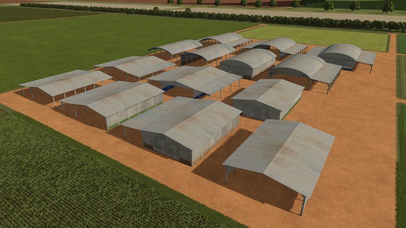 ESC Sheds FS25