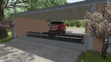 Harvester garage v1.0.0.1 FS25 Harvester garage v1.0.0.1 FS25
