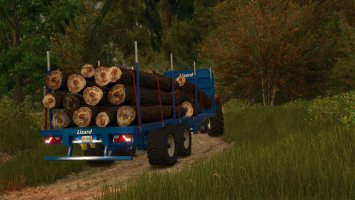 Lizard 28FT Timber Trailer FS25