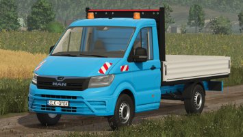 MAN TGE Flatbed fs25