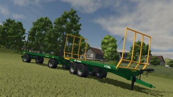 Metaltech Ballenanhänger Paket fs25