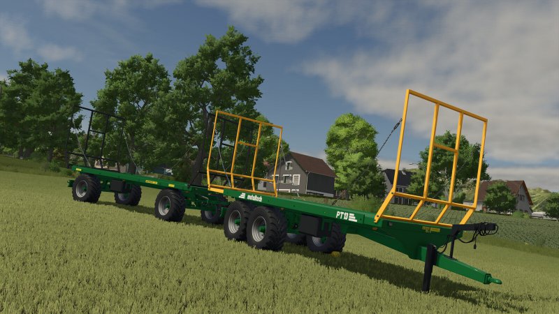 Metaltech Bale Trailers Pack FS25