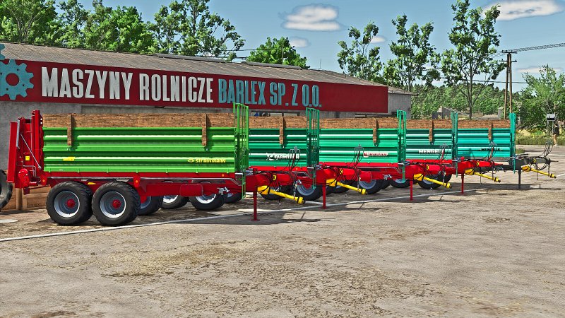 Tandem Manure Spreader 8T FS25