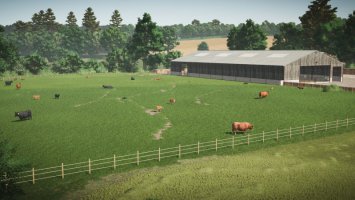 UK Large Beef Shed V2.0.0.0 FS25 UK Large Beef Shed V2.0.0.0 FS25