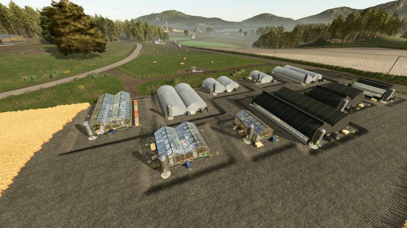 Bio Gewächshäuser Pack FS25