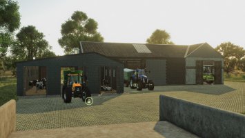 Building With Cowshed FS25