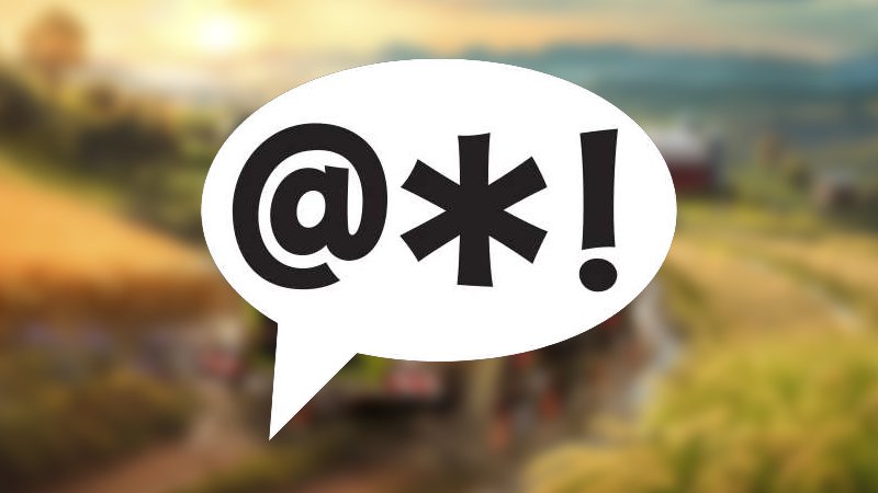 Disable Profanity Filter FS25