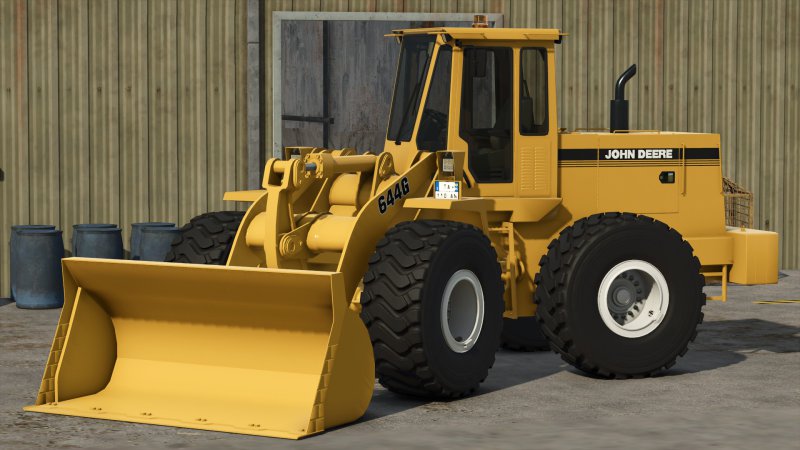 John Deere 644G FS25