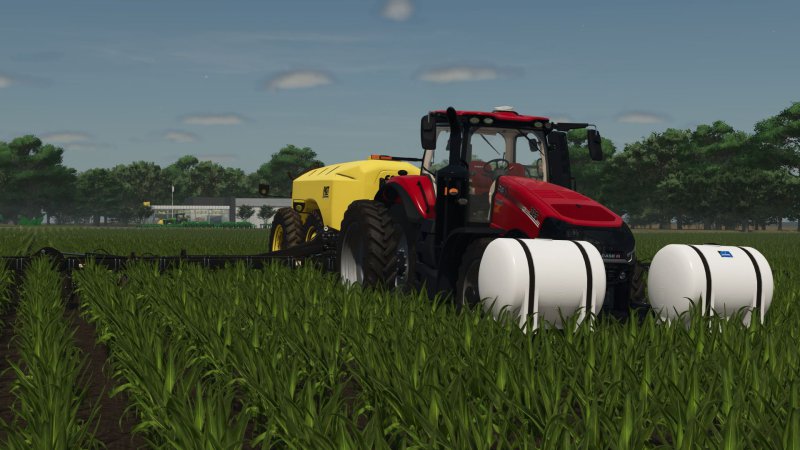 Lakestate MFG Satteltanks vorne montiert FS25