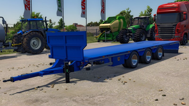 Lizard Stroh-Ballenwagen FS25