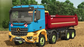 Mercedes Benz Arocs Agrar Meiller Kipper Truck